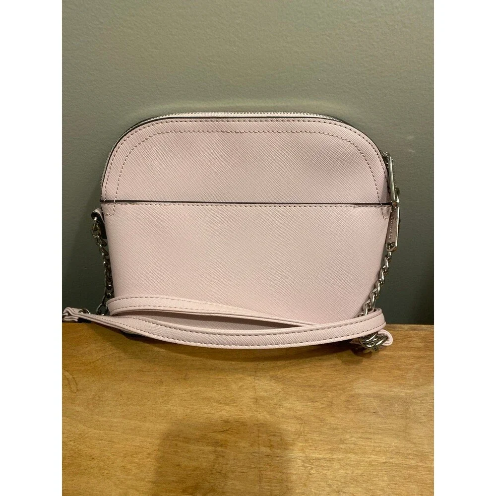 Steve Madden Crossbody Bag  Domed Soft‎ Pink Mauve Purse  Like New